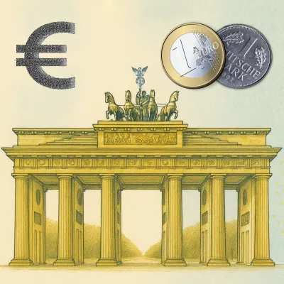 National and single European currency in Germany